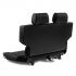 Caballo Classic Black Diamond Seats - Front & Rear, 66-77 Ford Bronco